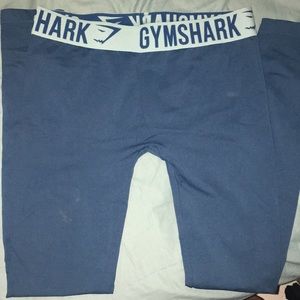 Gymshark blue fit leggings size Medium.